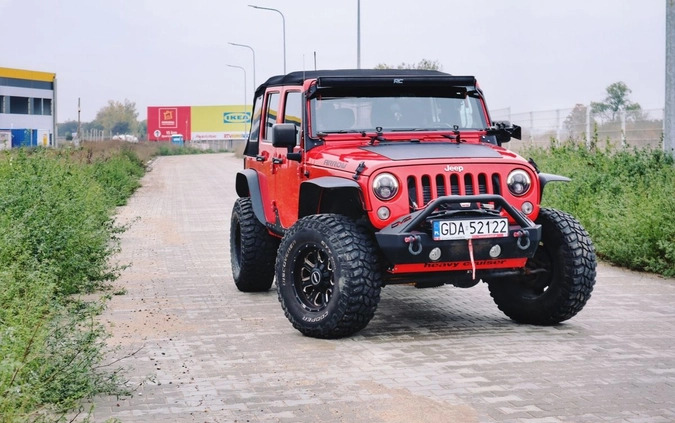 Jeep Wrangler cena 119000 przebieg: 115000, rok produkcji 2014 z Muszyna małe 154